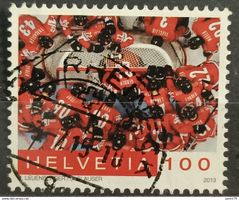 2013 IIHF Eishockey WM Schweiz Top Stempel
