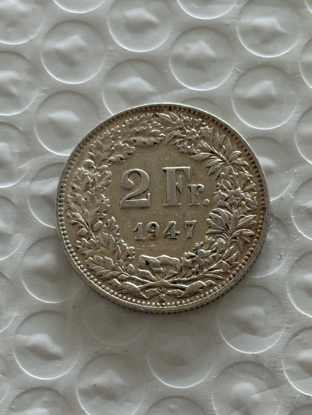 Tutti le monete: 2 Franken 1947  Rar – Usato da Wallisellen venduto da SWISS_SILVER1
