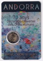 Andorra 2 Euros 2018  70 Anys