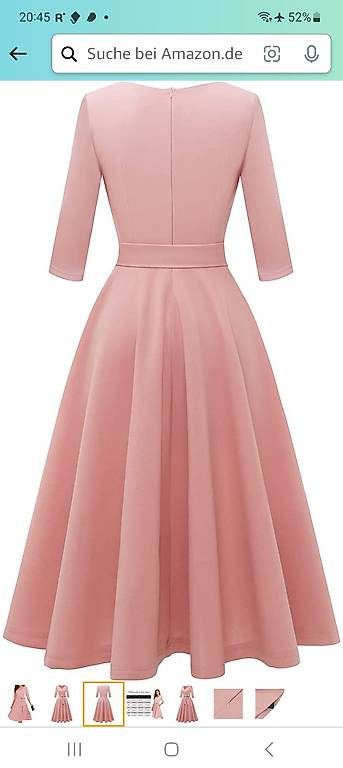Vestiti: Neuwertiges, elegantes Kleid in Altrosa – Usato da Geuensee venduto da Itingen1 3