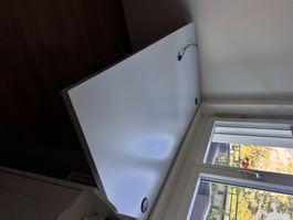 Elektrischer Schreibtisch 160x80cm weiss gebraucht