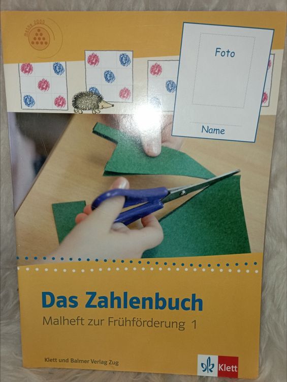 Das Zahlenbuch: Malheft zur Frühförderung1/ Klett u. Balmer (Neu