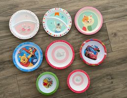Baby/Kinder Teller-Set (8-teilig)