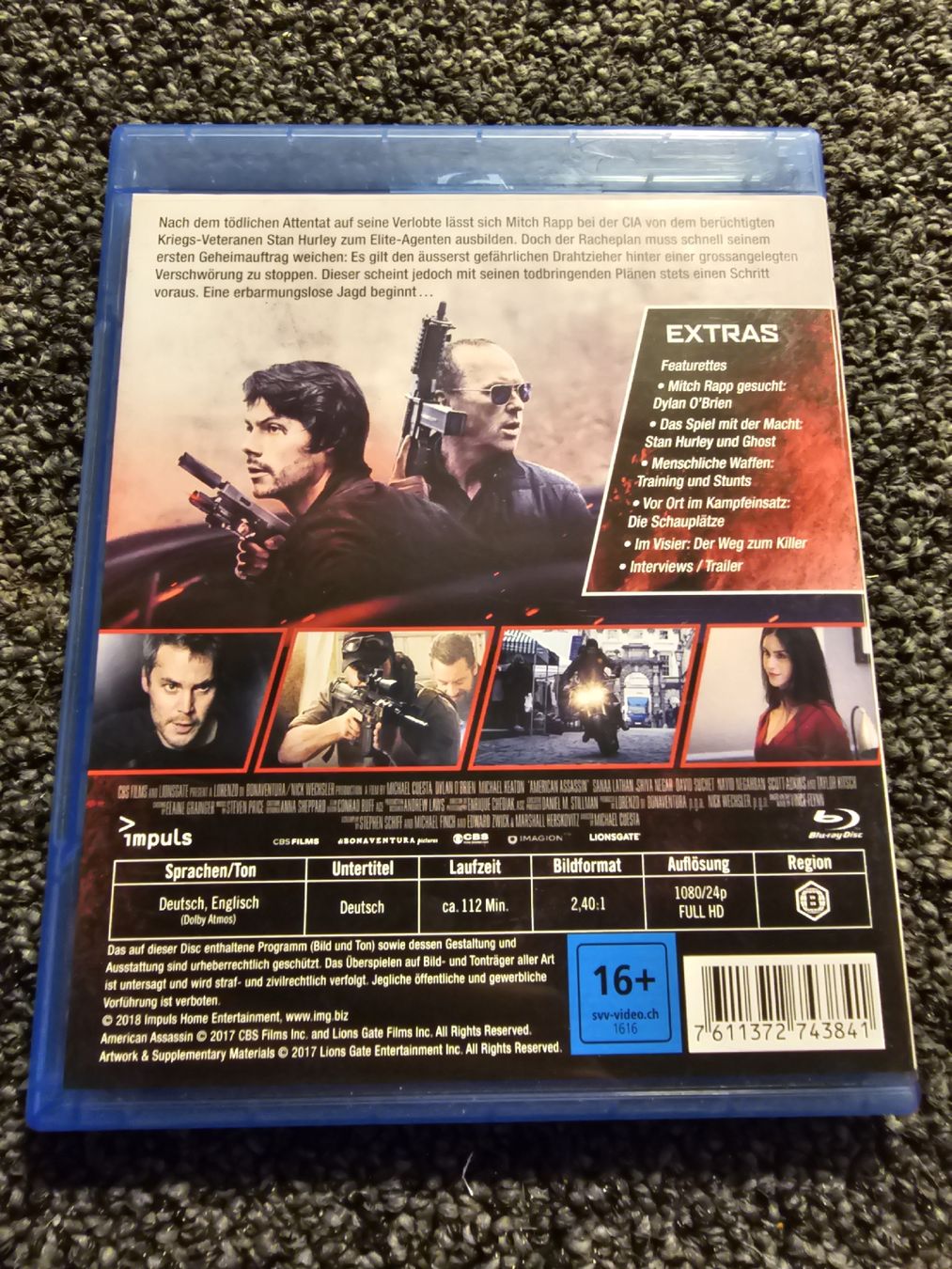Tous les DVDs: American Assassin Blu-ray – D'occasion à Ruswil par jan_bxl5 1