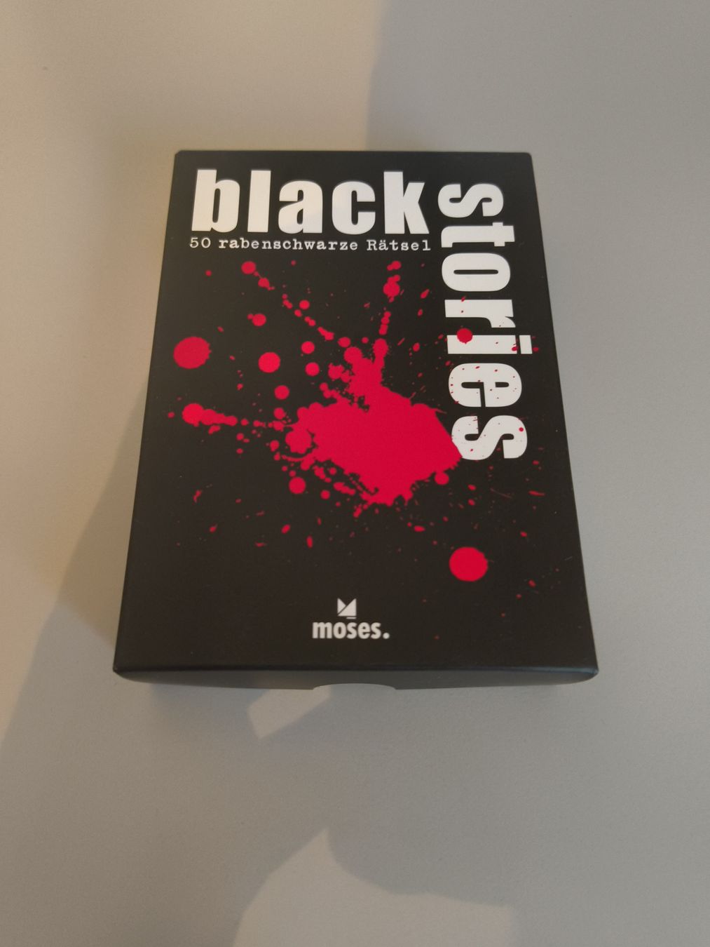 Spiele: Balck Stories - 50 rabenschwarze Rätsel – Gebraucht aus Bern von TxZ