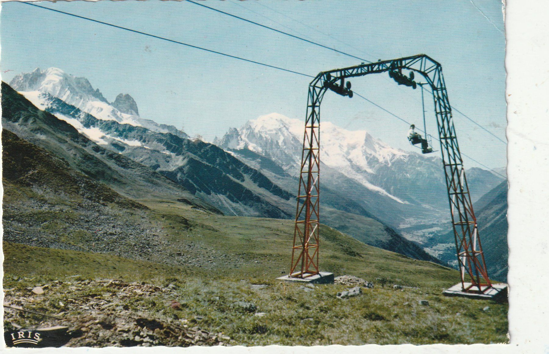 Cartoline postali: Skilift Chamonix – Usato da Lumbrein venduto da made02