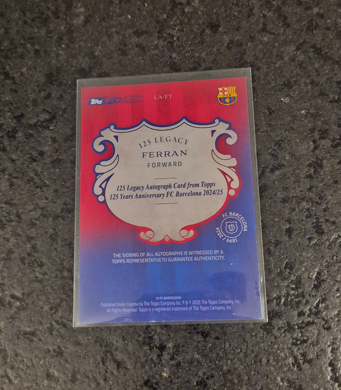 Topps Carte collezionabili: Ferran Torres /25 Autogramm - Barcelona - Topps – Nuovo (secondo la descrizione) da Burg AG venduto da Danoe 1