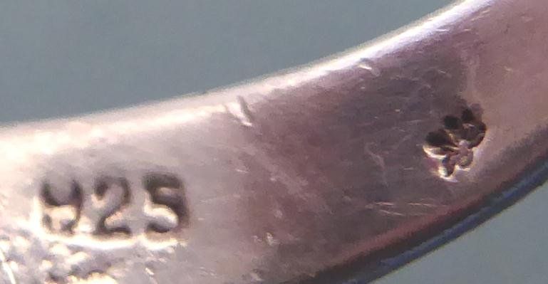 Anelli: Ring 925 Silber mit Emaille – Usato da Muri AG venduto da silvermouse007 4
