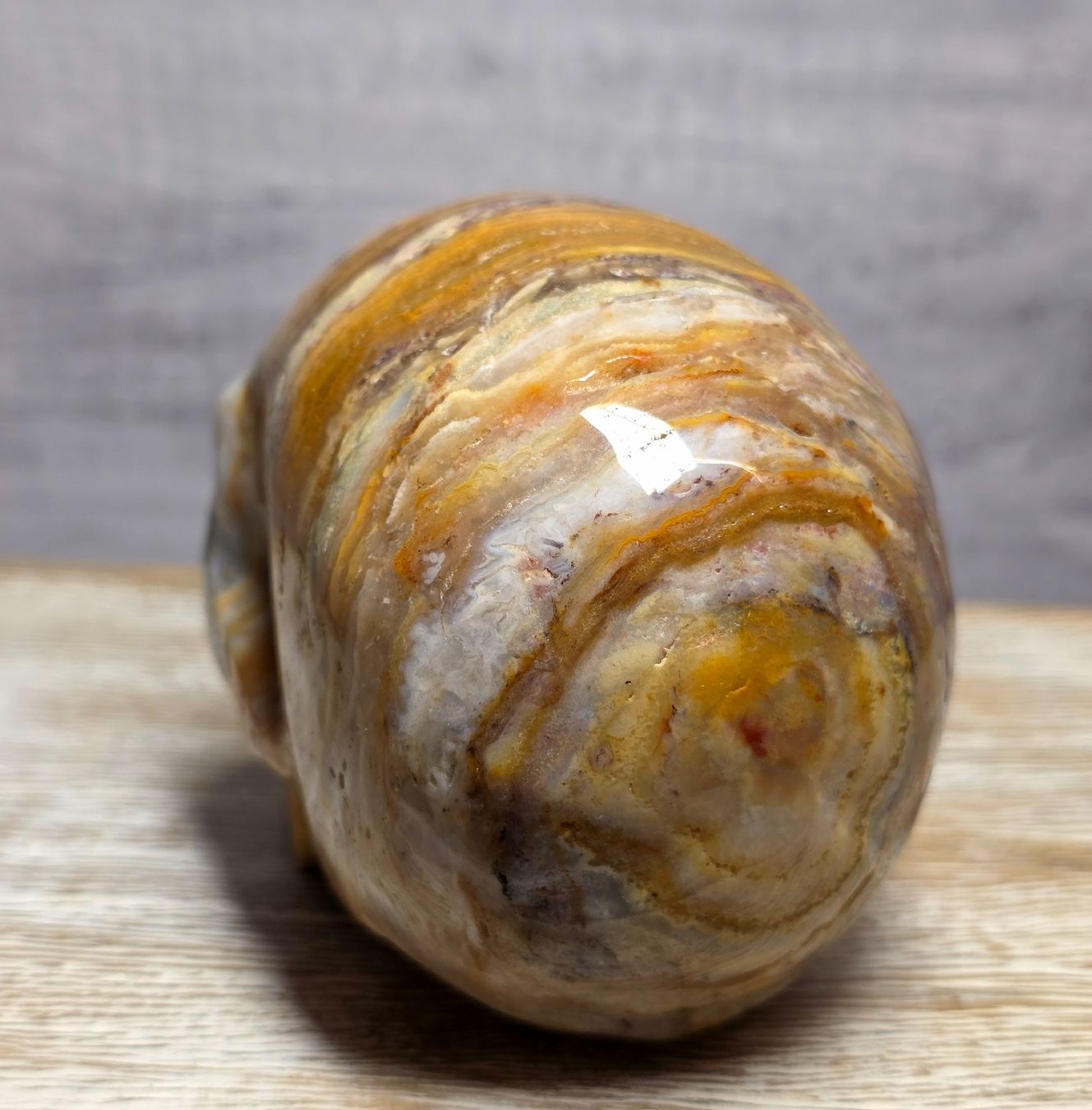Minerali & Pietre curative: Mexikanischer Achat Schädel 580g – Nuovo e nell'imballaggio originale da Matzingen venduto da Shay_Crystalz 2