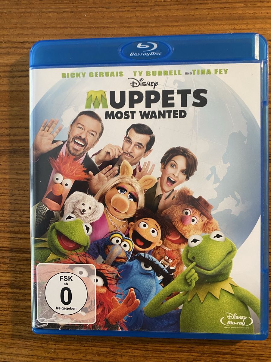 Tutti i DVDs: Muppets - Most Wanted (Blu-ray) - – Usato da Rüschlikon venduto da Granulat204
