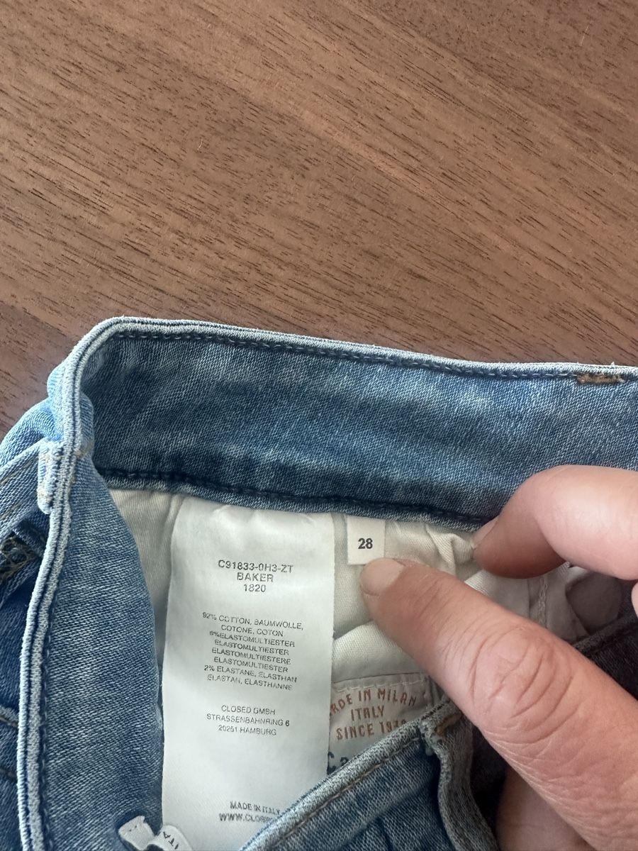 Closed Jeans: Guterhaltene Closed Jeans BAKER, Grösse 28 – Usato da Uettligen venduto da fabi1000 2