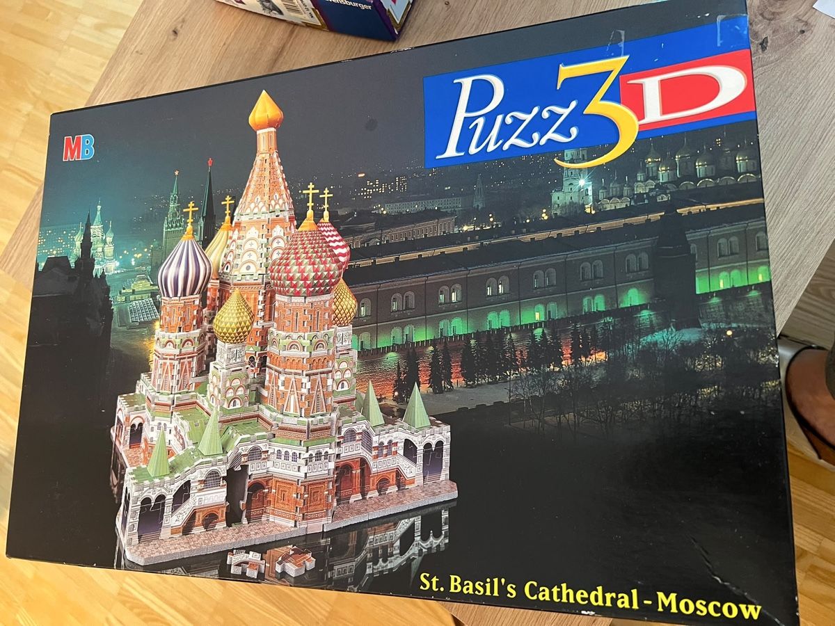 Puzzle: 3D Puzzle MB Basils Cathedral Moscow – Usato da Winterthur venduto da mag_l8h5