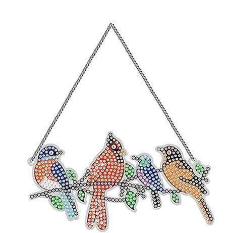 Kit bricolage: Diamond Painting Vogel Aufhänger – Nuovo e nell'imballaggio originale da Schlatt TG venduto da mavo85 1