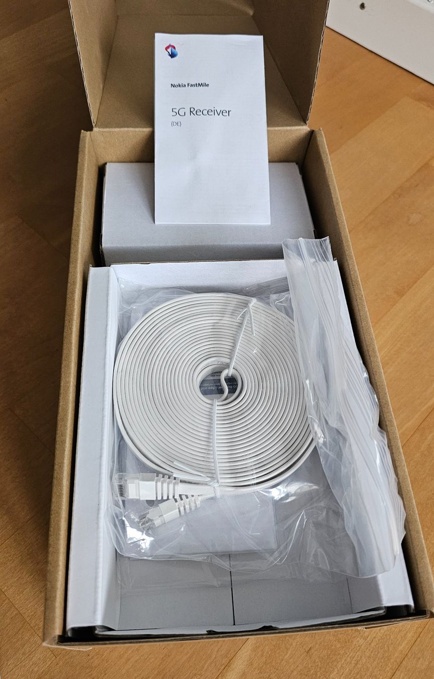 Nokia Modem & Router: Nokia 5G Receiver. fast mile. Weiss – Usato da Egnach venduto da hb_b 2