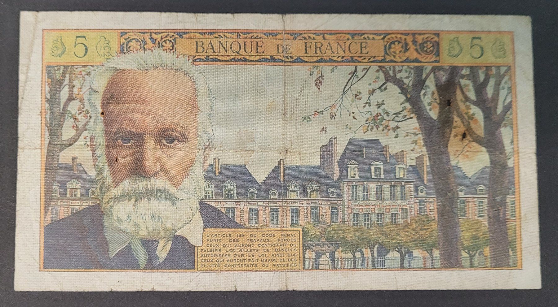 Banconote: 5 NF / FRANKREICH 1959 – Usato da Mumpf venduto da antonio_schweiz_961 1