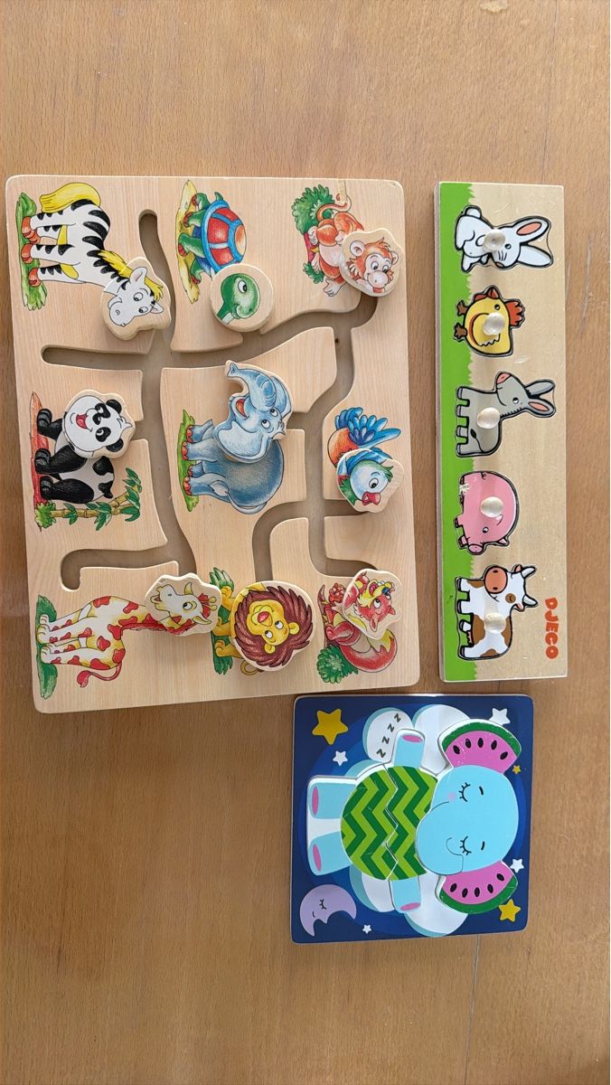 Puzzle: Holzpuzzle/Spielzeug 3 Stück – Usato da Brunegg venduto da Rachizora