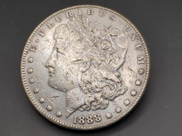 1888-s Morgan Silber Dollar (rar)