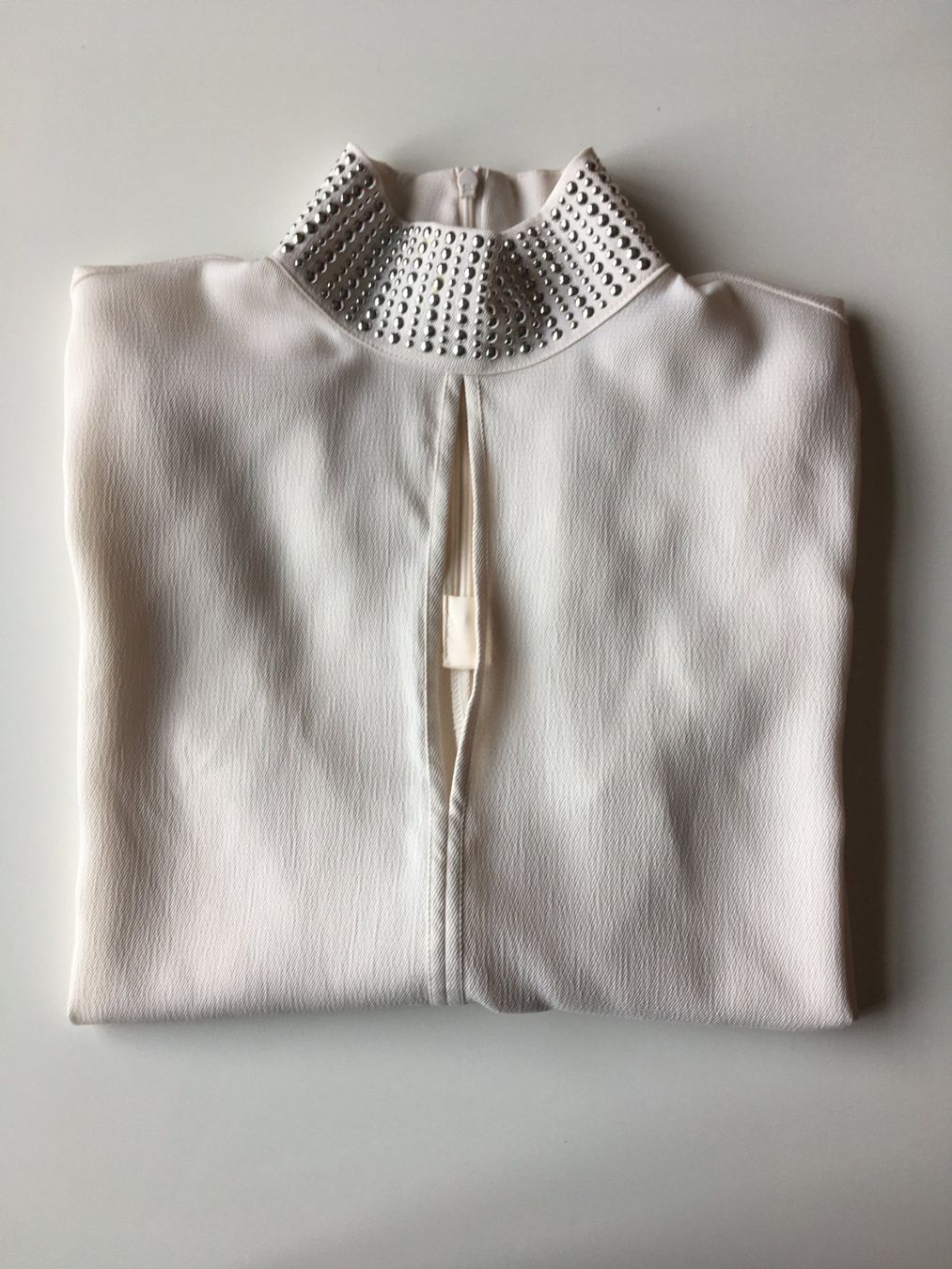 Blusen: Blouse col montant décoré - taille S – Gebraucht aus Troinex von Irisglo 5