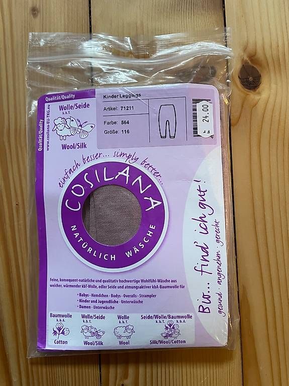 Calze & Collant: Wolle/Seide Leggings Gr. 116 – Usato da Bern venduto da yoya255