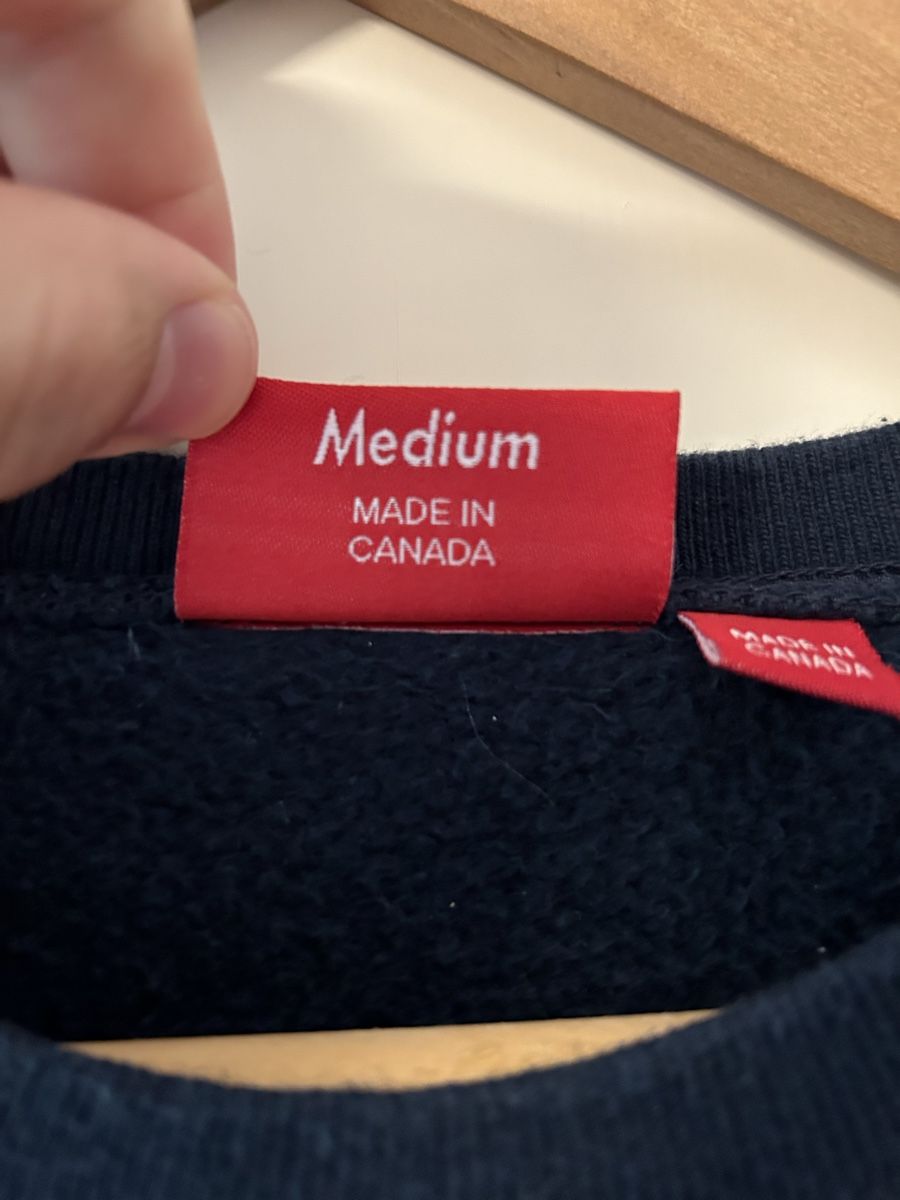 Maglioni & Felpe: Supreme Pullover Blau Grün Original Navy Crewneck – Usato da Schaffhausen venduto da raphael_95 4