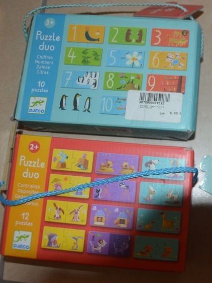 Djeco Puzzle: 2 STUCK PUZZLE BABY DUO – Usato da Chiasso venduto da Dolly015 1
