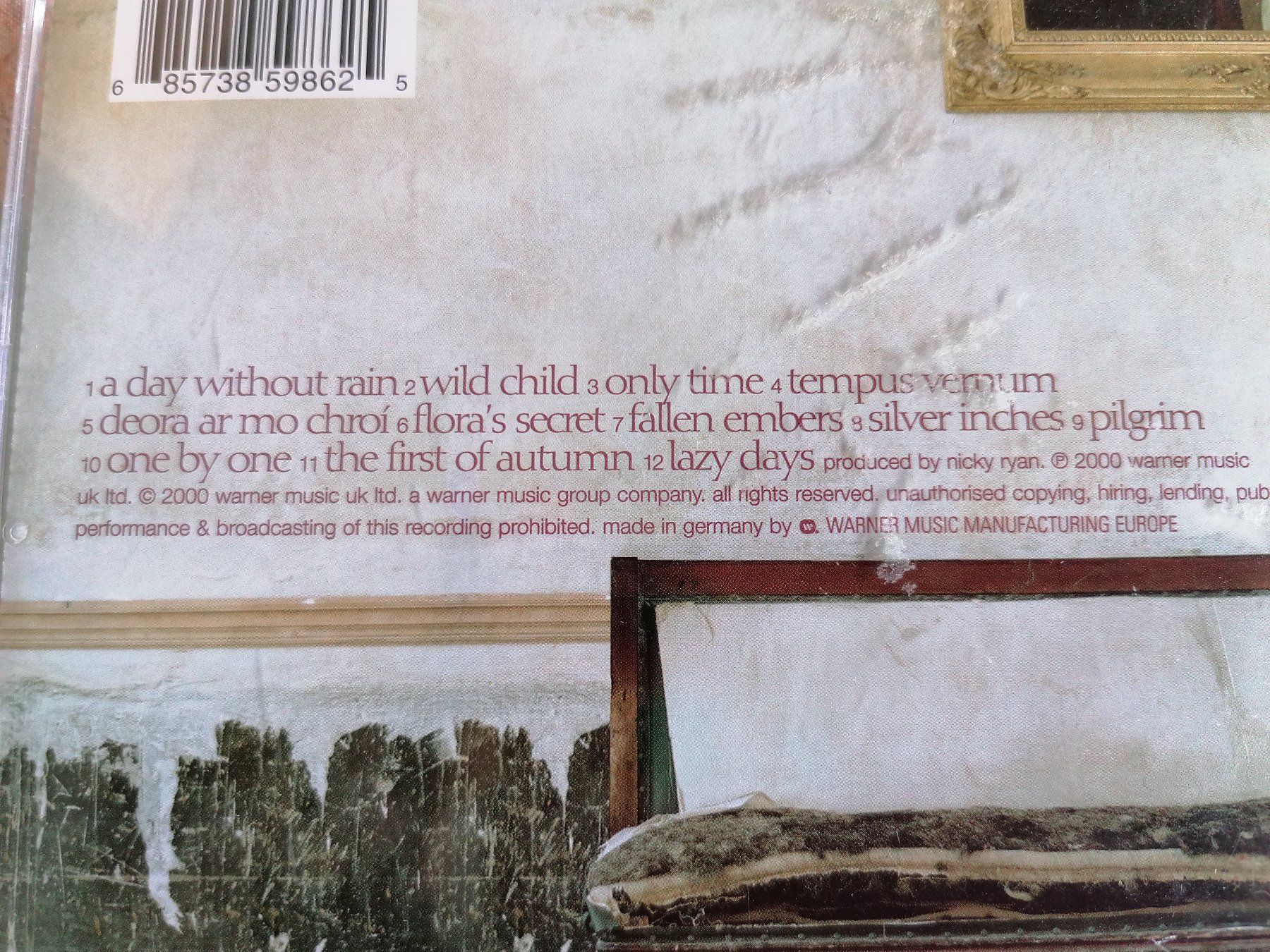 CD: ENYA - A DAY WITHOUT RAIN 2000 – Usato da Ermenswil venduto da easyric 3