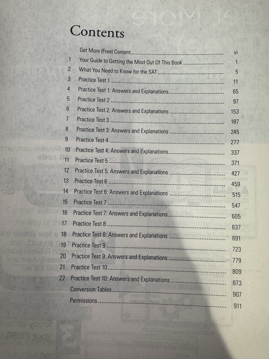 Libri: SAT 10 Practice Tests by Princeton Review 2022 – Usato da Zürich venduto da maxn 1