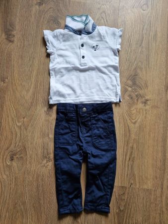 Baby Outfit 2-teilig Gr. 67 (T-Shirt, Hose)