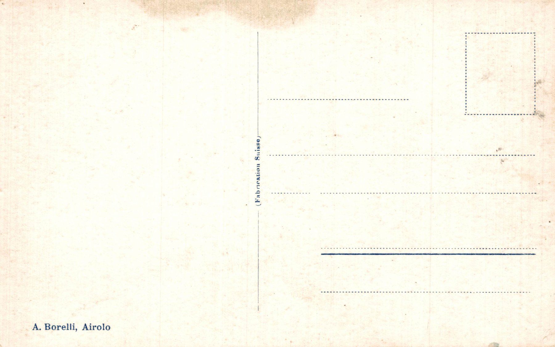 Cartoline postali: Altanca. 1383 m.s.m. – Usato da Bronschhofen venduto da Astore 1