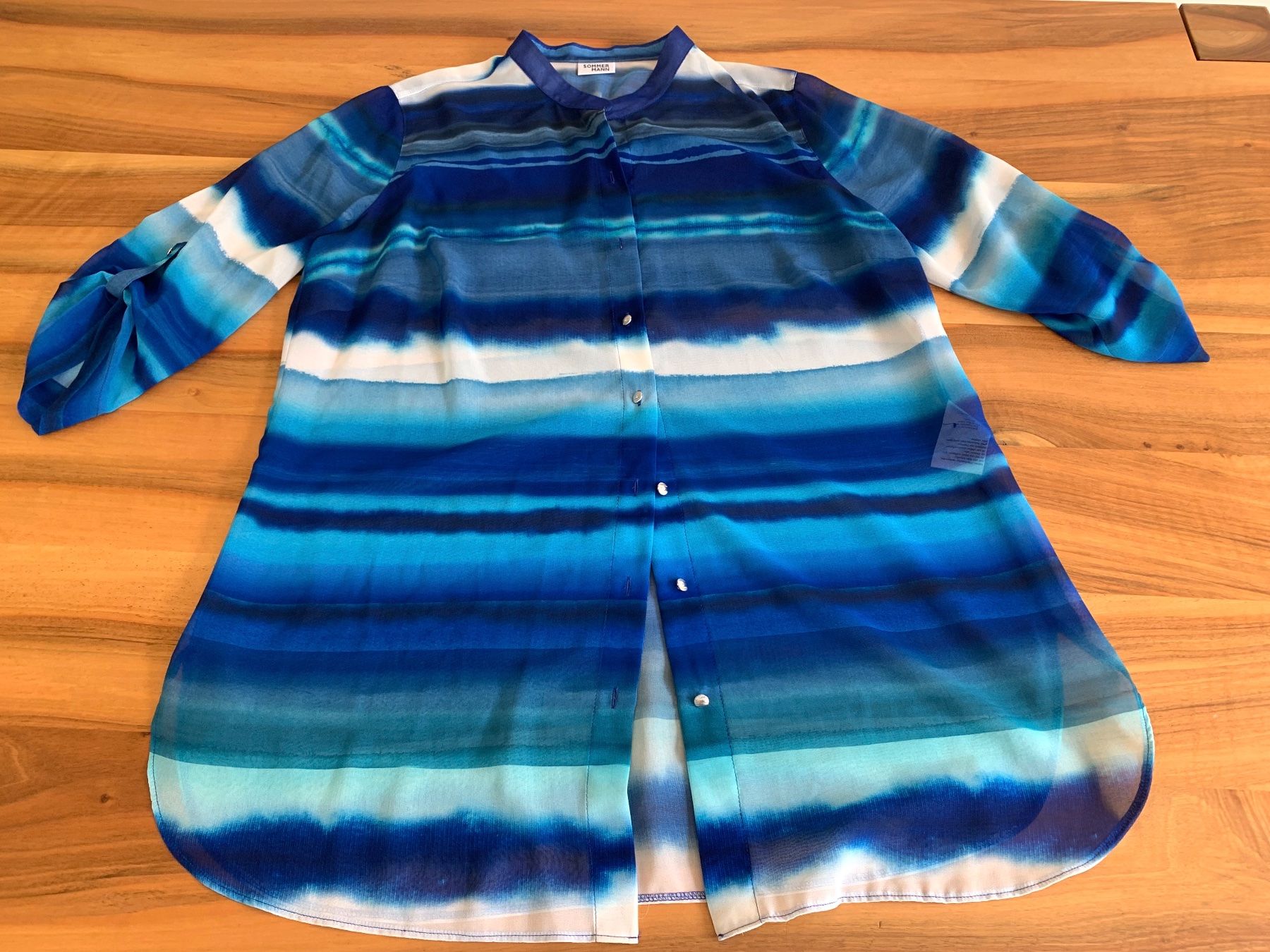 Zimmermann Camicette: SOMMERMANN super schöne Hemdbluse Tunika Gr. 44 – Nuovo (secondo la descrizione) da Meiringen venduto da tonicandgin