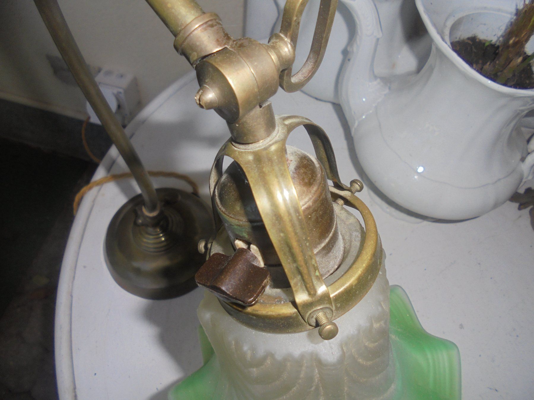 Lampen: <Antike Jugendstillampe ca. 1920 – Gebraucht aus Camorino von Hunpete 2