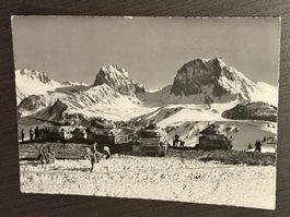 Postkarte: Schiessen mit Panzern - Gurnigel Passhöhe