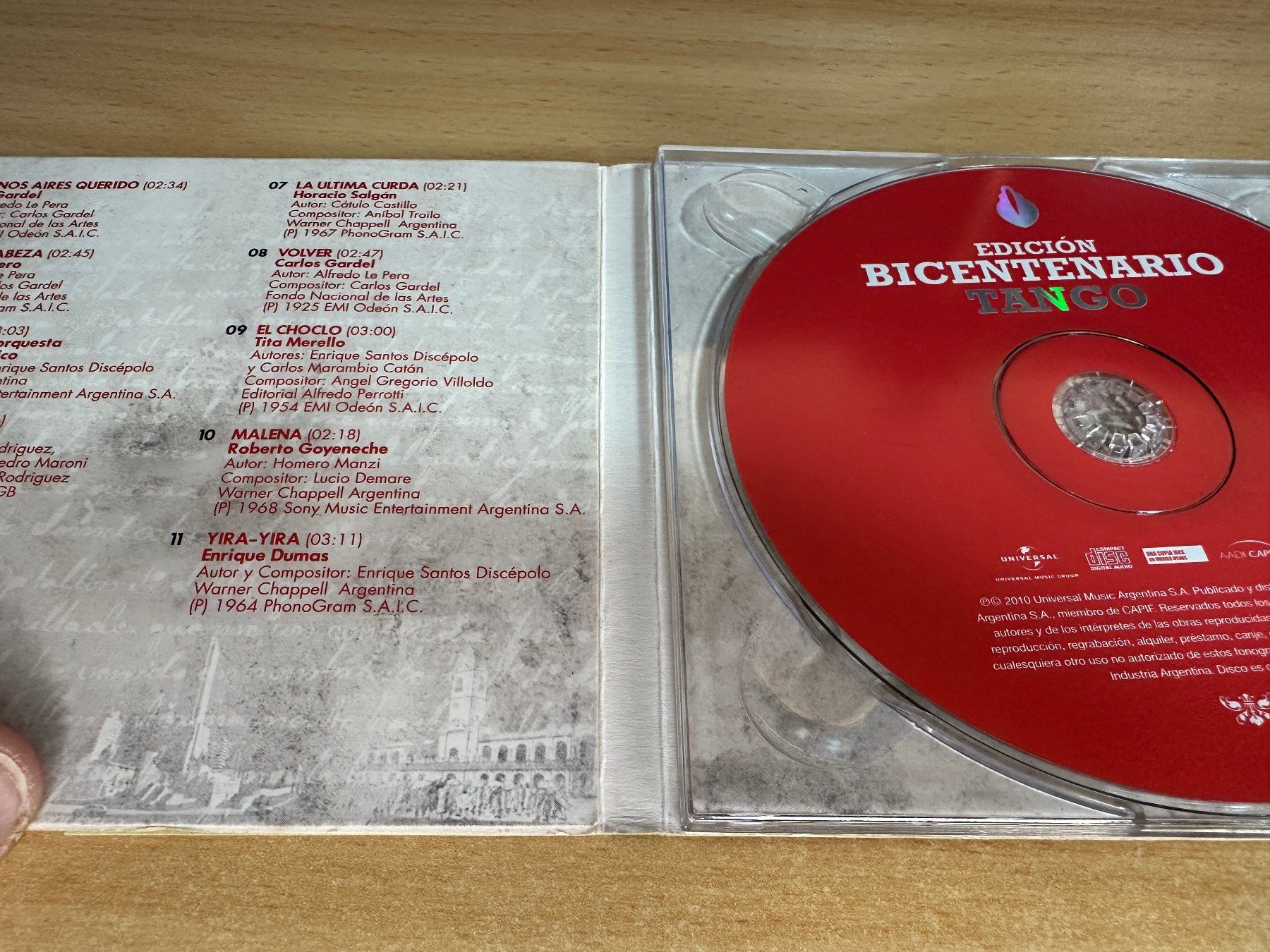 CD: Various - Edición Bicentenario Tango – Usato da Rikon im Tösstal venduto da Alpenmutz 2