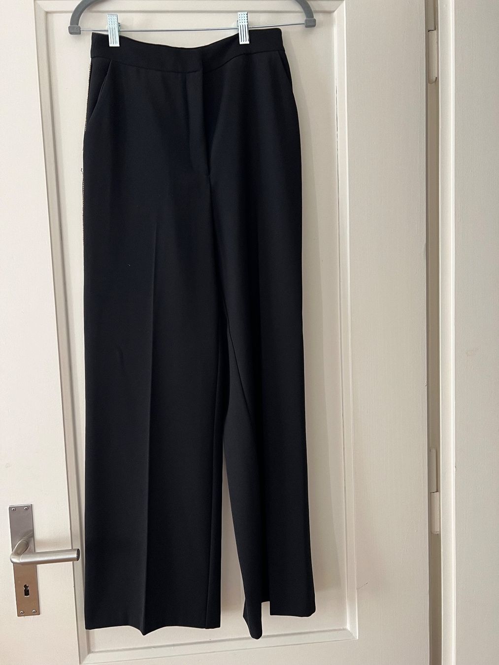 Topshop Pantaloni: Stoffhose mit Glitzer, Gr. 36, Topshop – Nuovo (secondo la descrizione) da Grindelwald venduto da wand_24