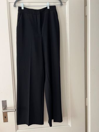 Stoffhose mit Glitzer, Gr. 36, Topshop