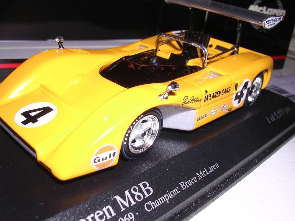 Solido 1/43 – McLaren M8B Can Am – Modèle D’occasion Sans Boîte