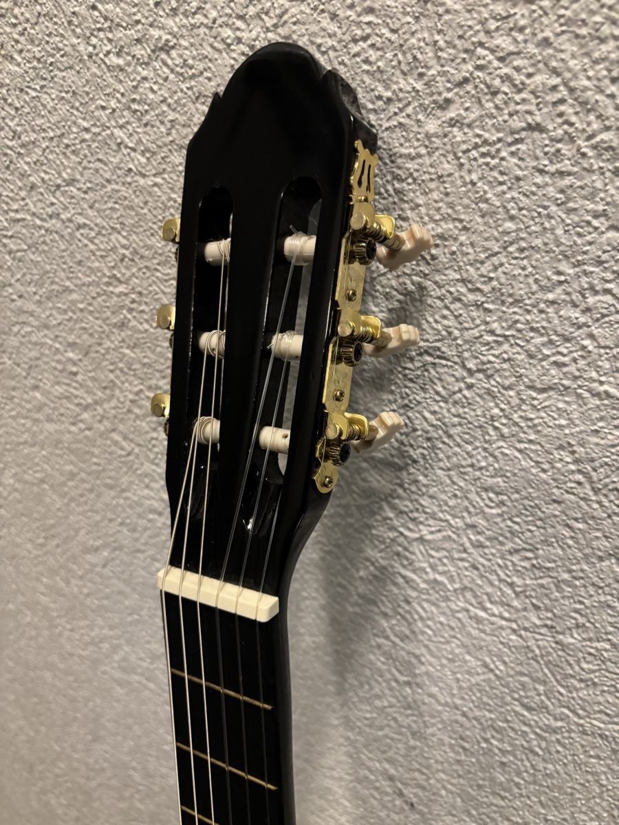 Musikinstrumente: Gitarre akustisch schwarz – Gebraucht aus Winterthur von sutti02 3