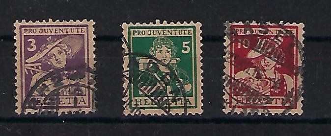Tutti i francobolli: Pro Juventute 1916 gestempelt    14829 – Usato da Lunden venduto da Animus999