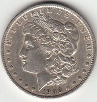 USA -- Morgan Dollar 1900 -vz