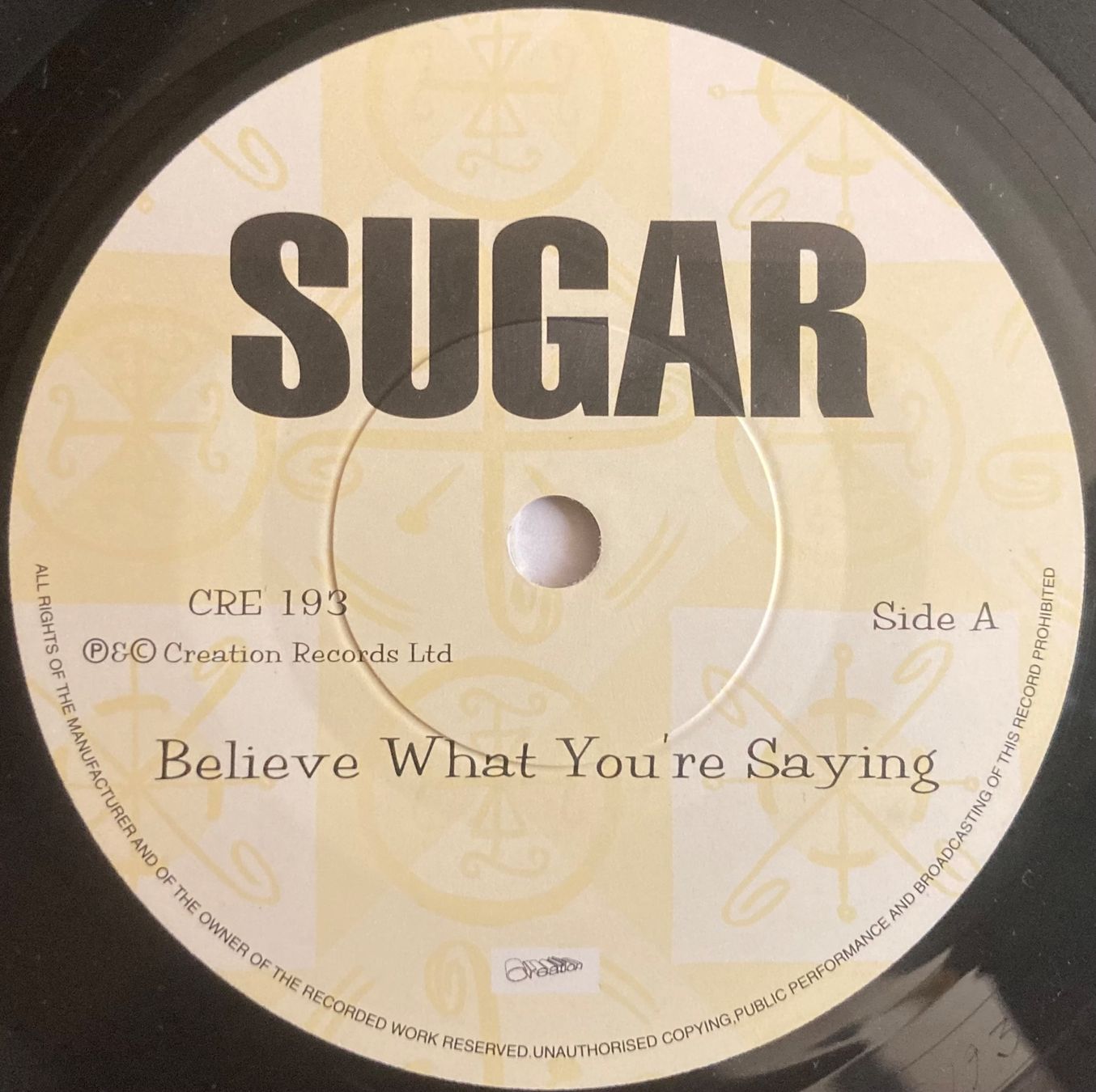 Schallplatten: SUGAR BELIVE WHAT YOU'RE SAYING – Gebraucht aus Poliez-Pittet von Newtown-Records 2