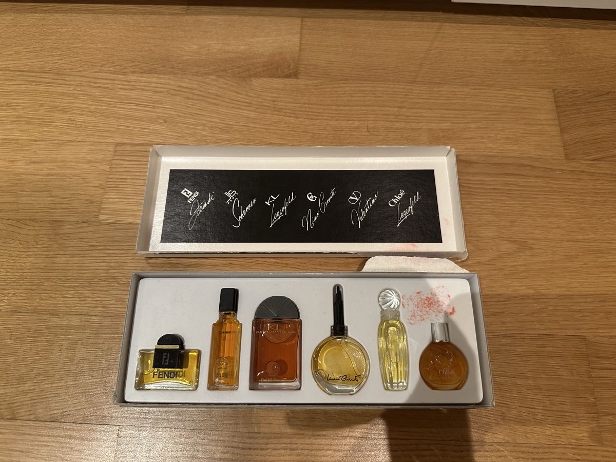 Fendi Profumi & Eau de Toilette: Vintage Parfum, Designer Collection, 6 Miniatures – Usato da Schenkon venduto da Charlottenstrasse1 1