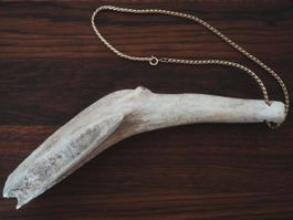 Geweih Anhänger Natur Tribal Amulett Unikat Deko