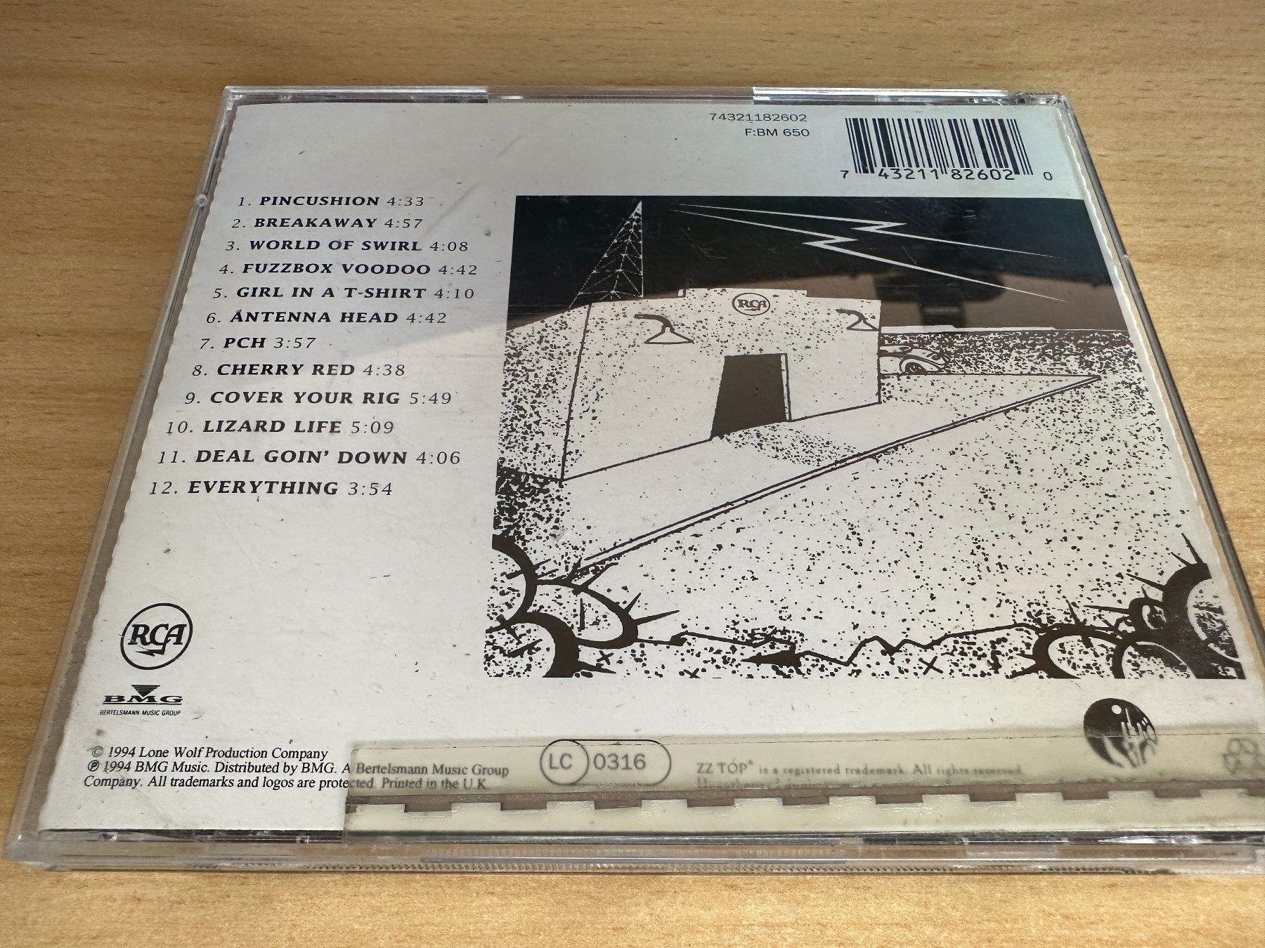 CD: ZZ Top – Antenna – Usato da Rikon im Tösstal venduto da Alpenmutz 1