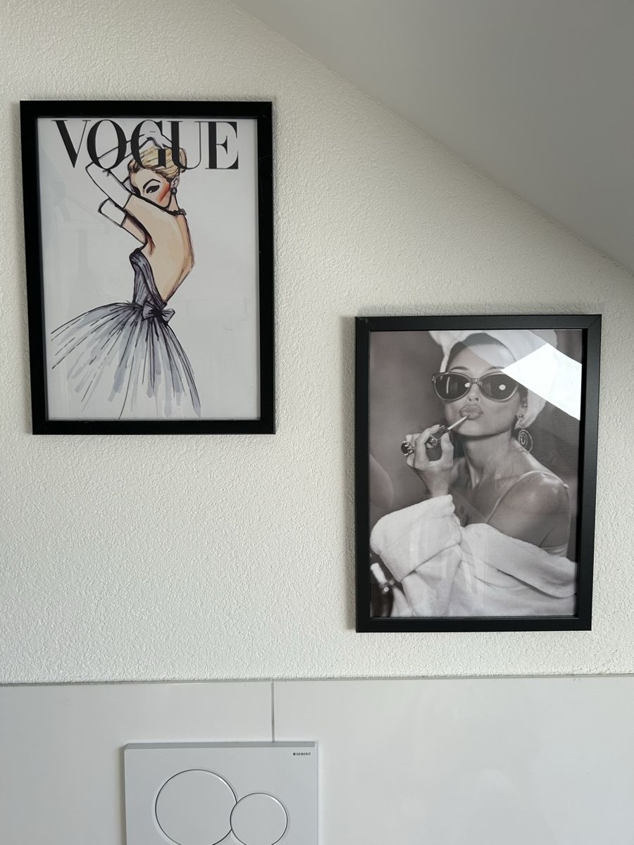 Poster & Bilder: Bilder mit Rahmen Audrey Hepburn – Neu (gemäss Beschreibung) aus Staad SG von Bianca92