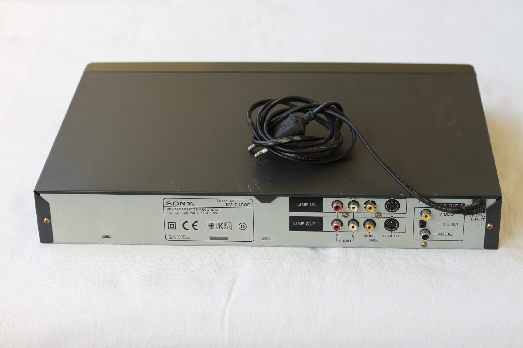 Sony Registratori: Sony Vidéo Hi8 EV-C400E PAL – Usato da Ecublens VD venduto da glenfarclas30 4
