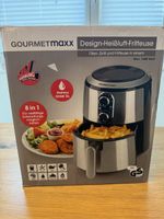 Gourmetmaxx Heissluftfritteuse 8in1 silber neuwertig