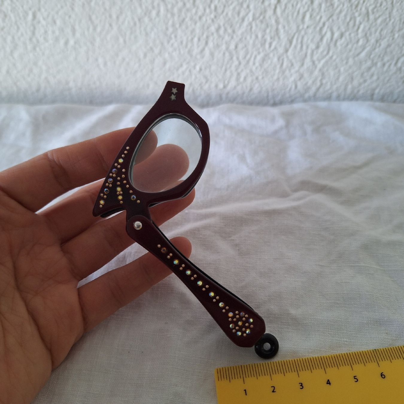Occhiali & Lenti: Lorgnon, Lorgnette, Stielbrille, faltbar – Usato da Winterthur venduto da Goldpipau 4