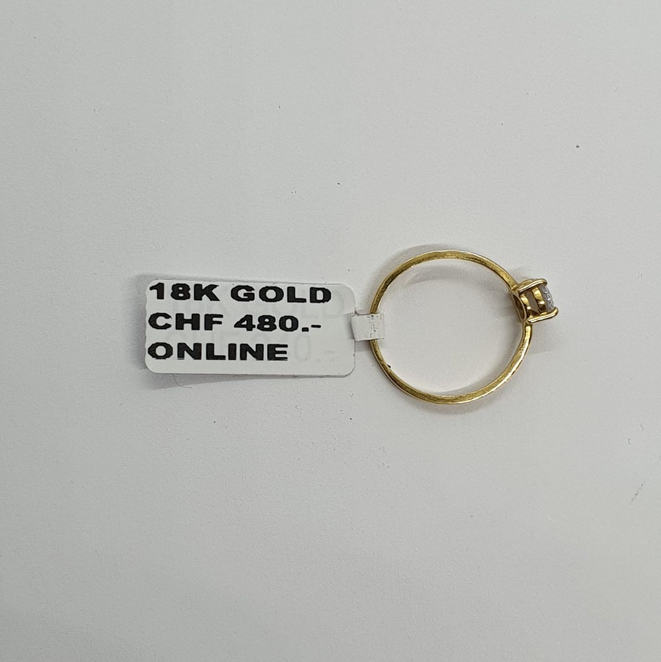 Anelli: Echt 18K Gold Ring – Usato da Luzern venduto da Luzern-Goldhaus 1