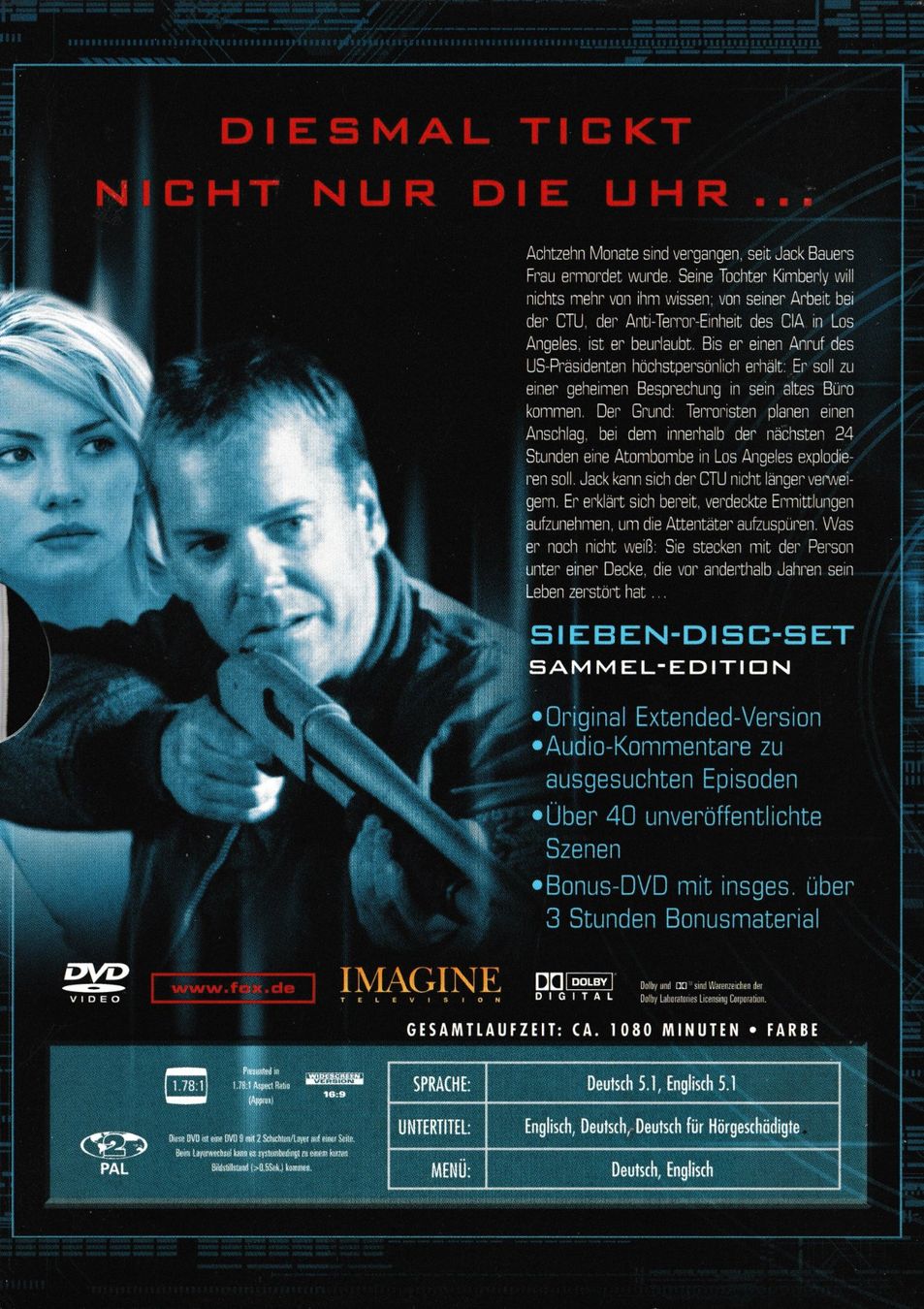 Tutti i DVDs: DVD - 24 Staffel 2 – Usato da Langnau am Albis venduto da MediaRescuerKeLoX 1