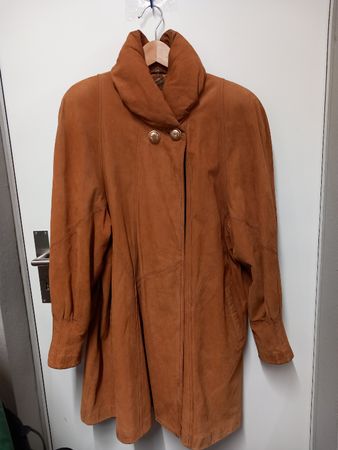 Retro Ledermantel Venus Cuir Gr.M